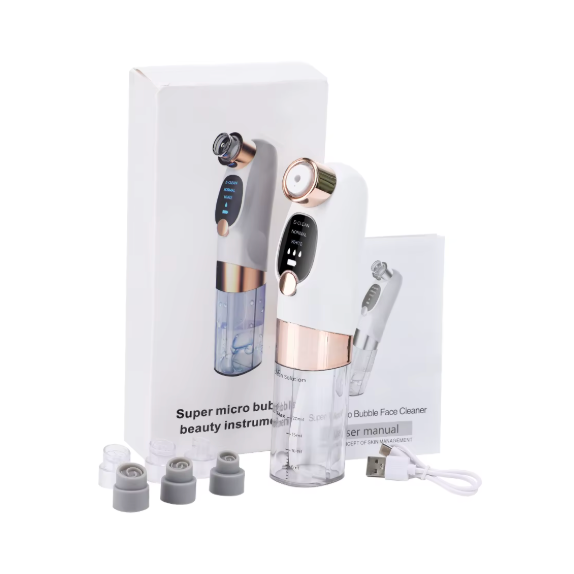Small Bubble Facial Blackhead Removal Vacuum Face Cleaner Hydra Dermabrasion Hydro Skin Deep Clean Care anti Aging Beautymachine