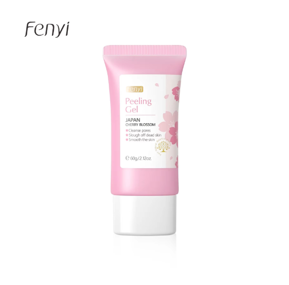 Sakura Face Deep Cleaning Exfoliating Gel Skin Care Whitening Moisturizer Repair Facial Scrub Skin Care 60G