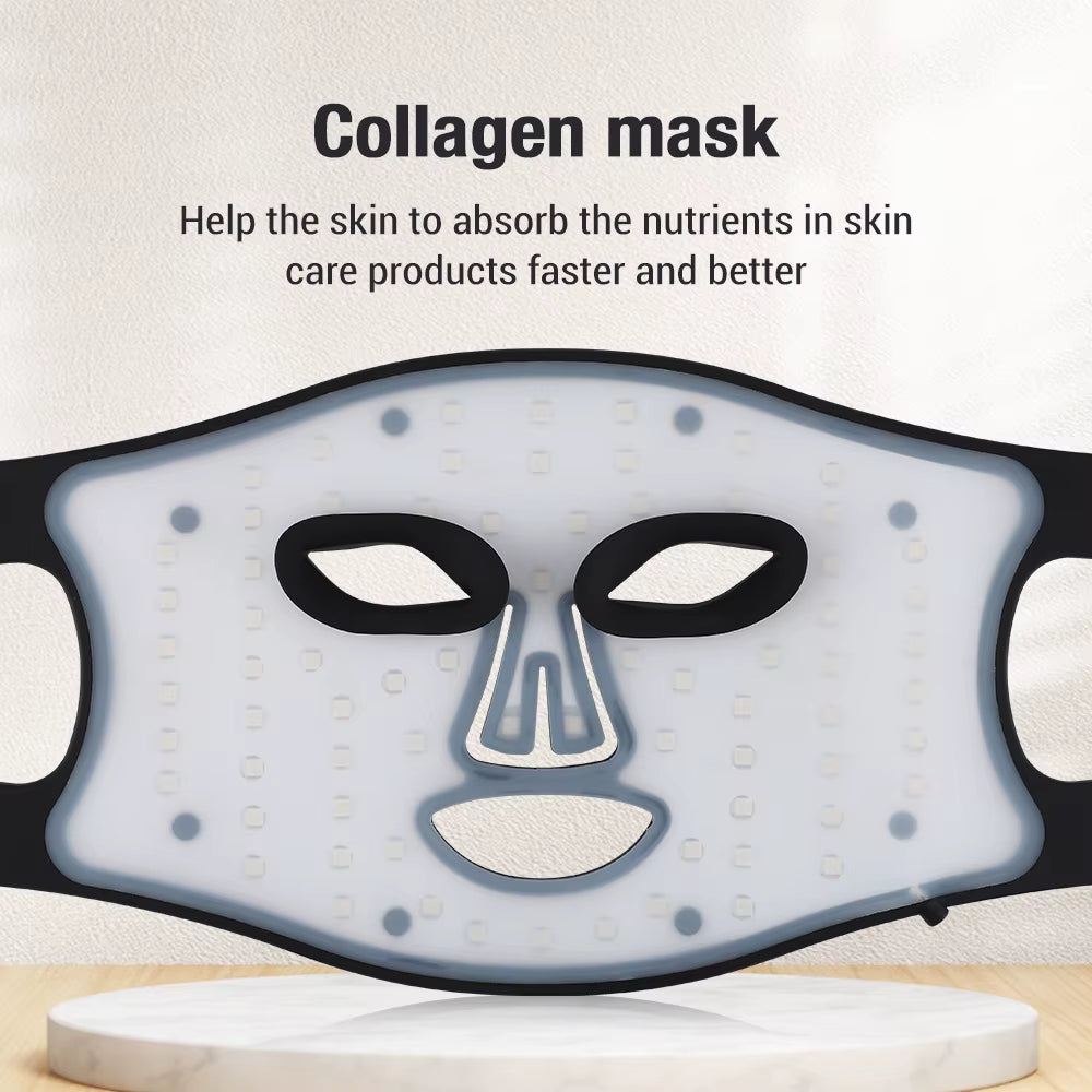 Red Light Therapy Mask 460Nm 660Nm 850Nm LED Beauty Devices Face Instrument Rejuvenation Skin anti Aging Wrinkle Skin Repair